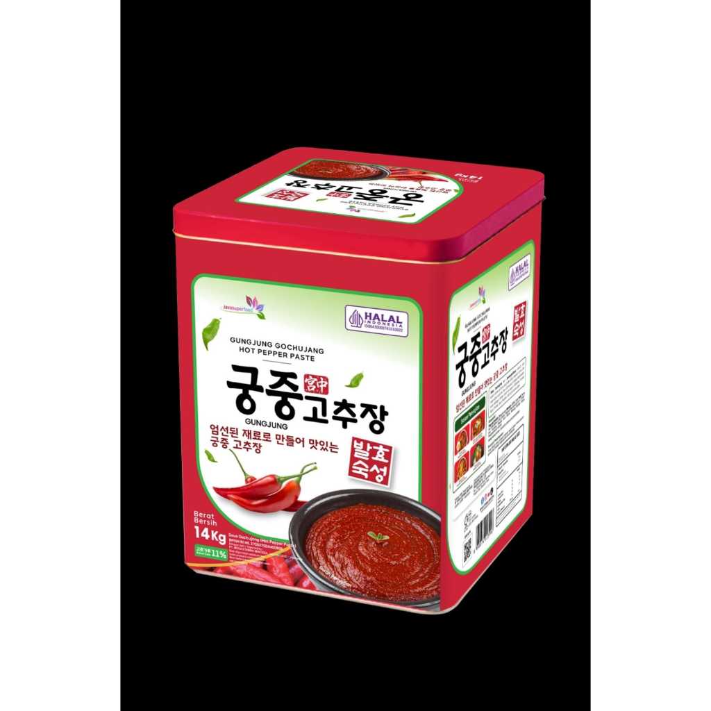 

Saus Gungjung Gochujang Import / Hot Pepper Paste / Pasta Cabai Pedas Korea 14kg