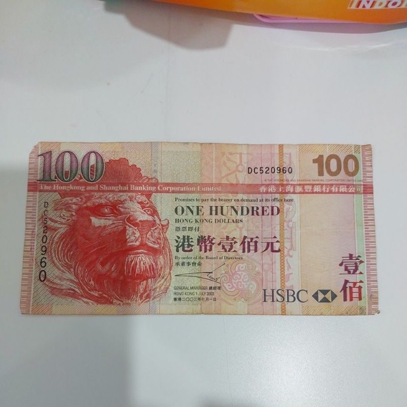 Kuno Kolektor Hongkong Dollar HKD
