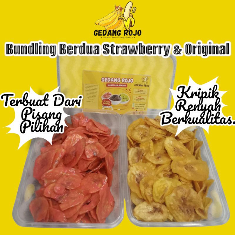 

paket bundling berdua ( Original dan strawberry)