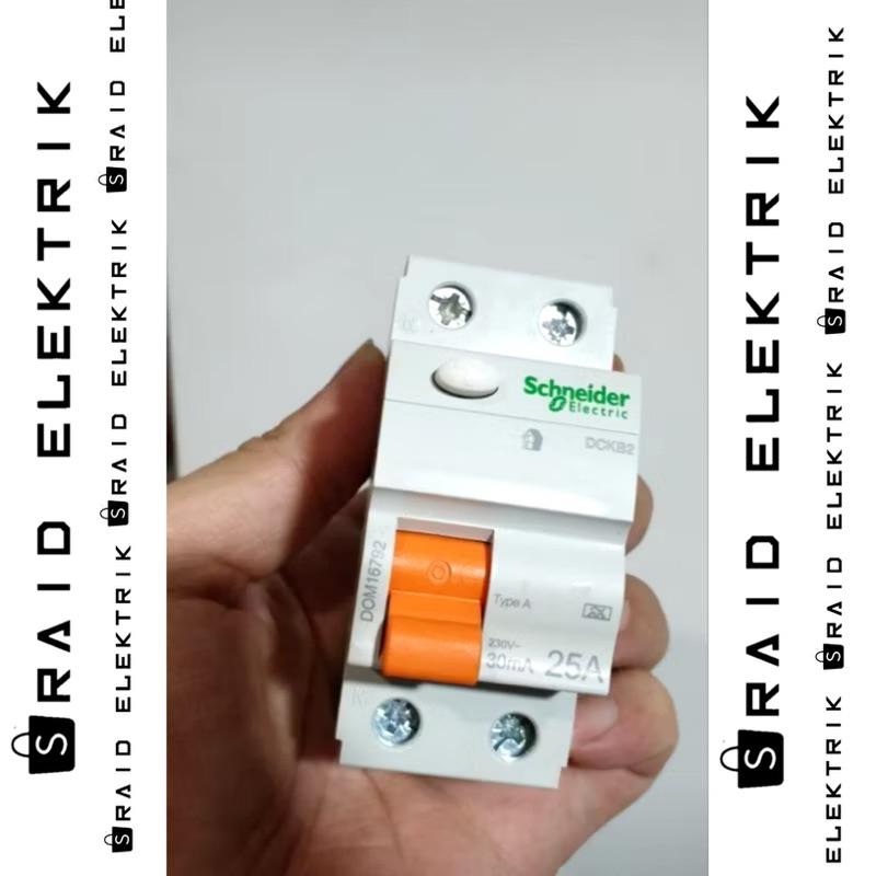 RCBO/ELCB/RCCB listrik bekas 10a, 25a, 63a Murah siiap Pakai