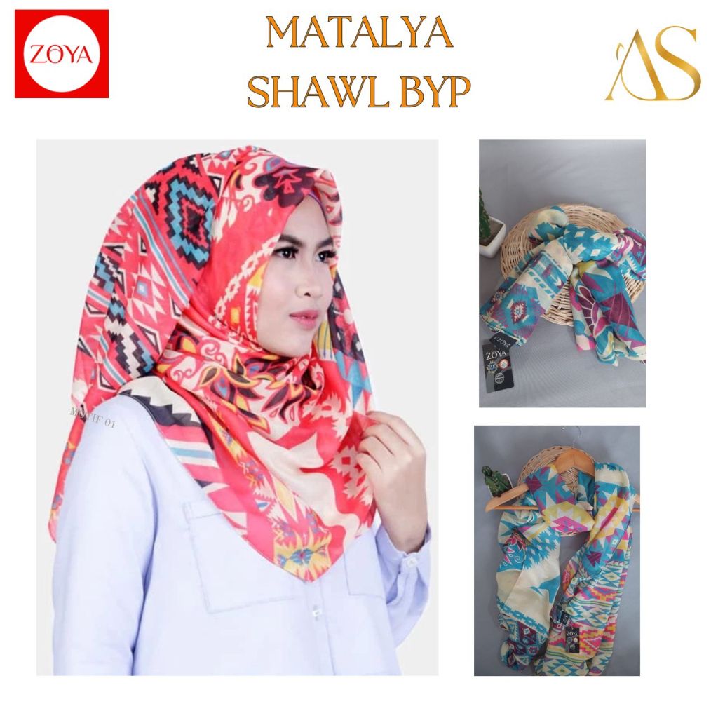 PASHMINA MOTIF ZOYA MATALYA SHAWL / HIJAB PASMINA MOTIF DAILY WEAR