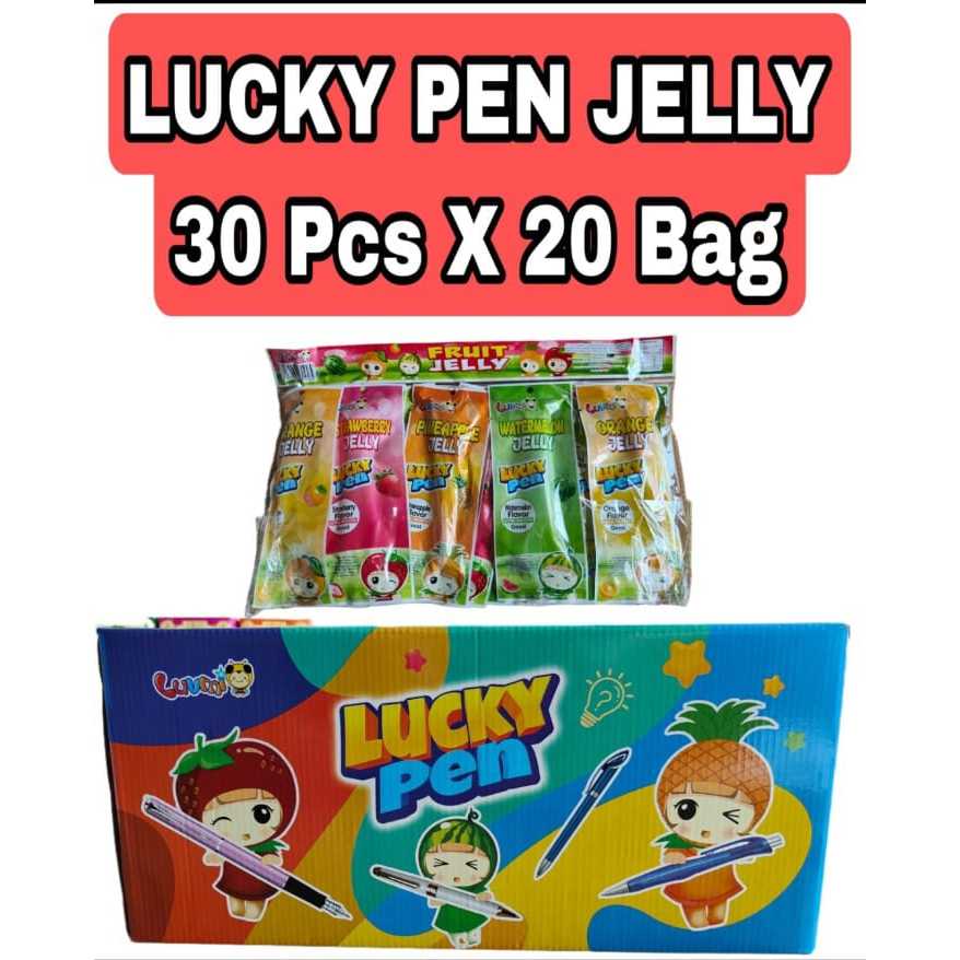 

Luvmi Surprise Lucky Pen Jelly Pak isi 20 bag x 30 pcs