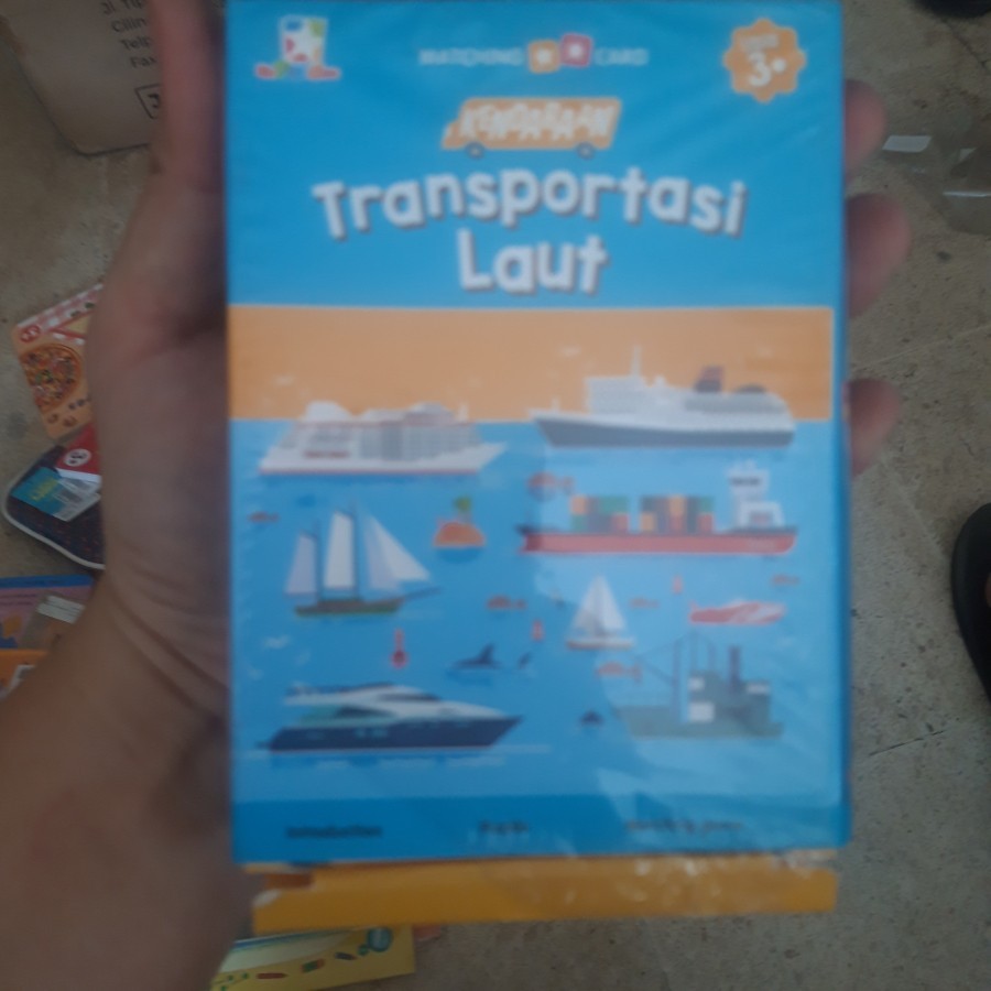 Flash Card Kendaraan Transportasi Laut