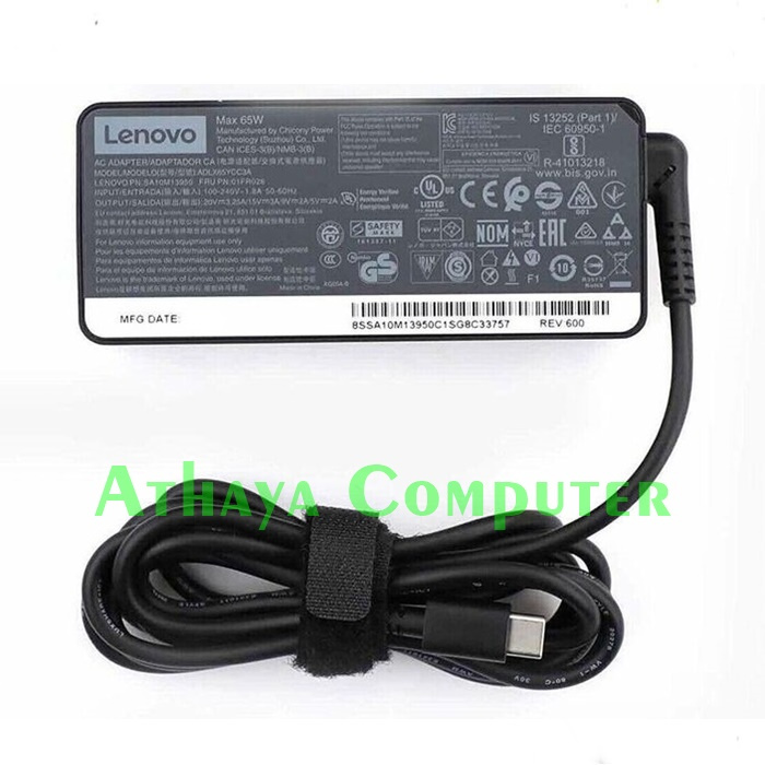 Charger Adaptor Lenovo Ideapad Duet 5 Intel Core i5 Series