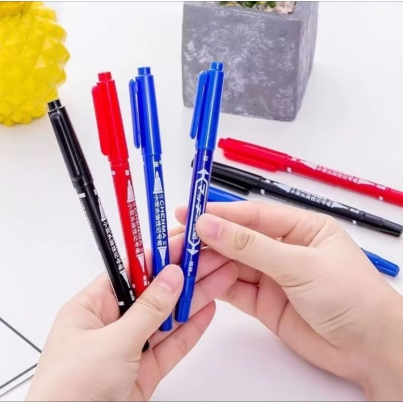 

2 fungsi pulpen dan spidol jadi 1 untuk tulis mewarnai