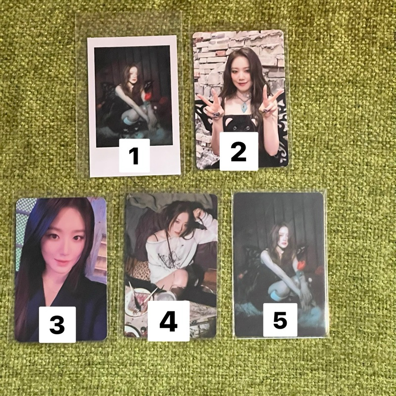 Photocard (PC) Official Yeh Shuhua (G)I-DLE GIDLE IDLE Part 3