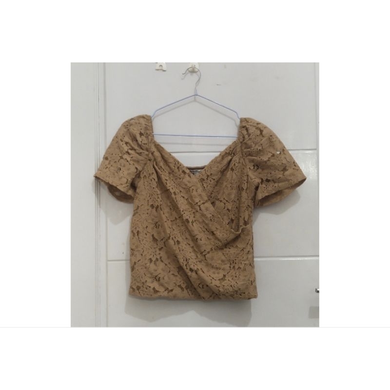 crop coklat