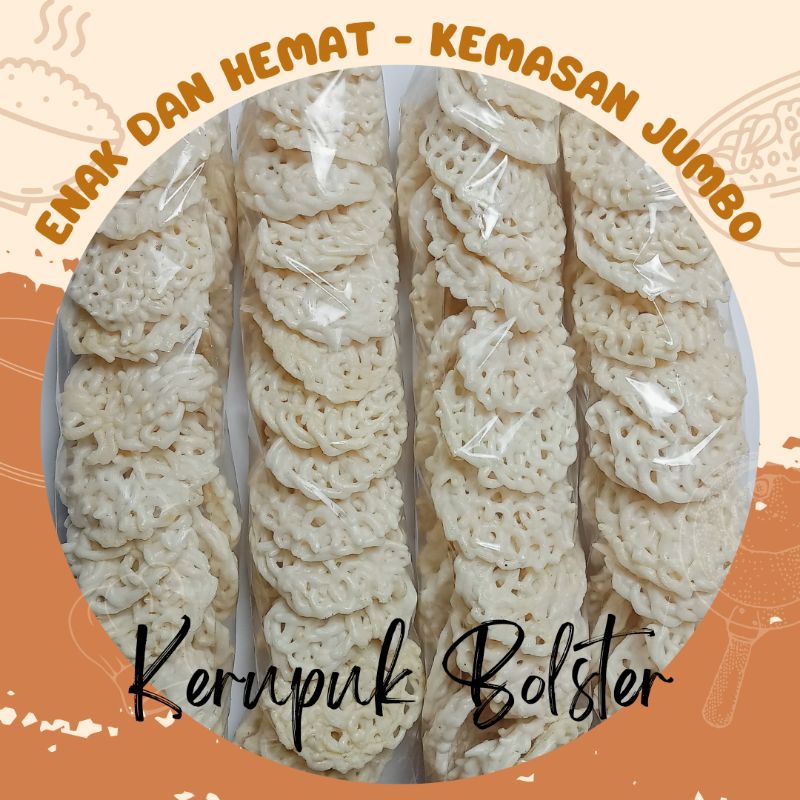 

BOLSTER Kerupuk Tenggiri kemasan jumbo 100% Halal
