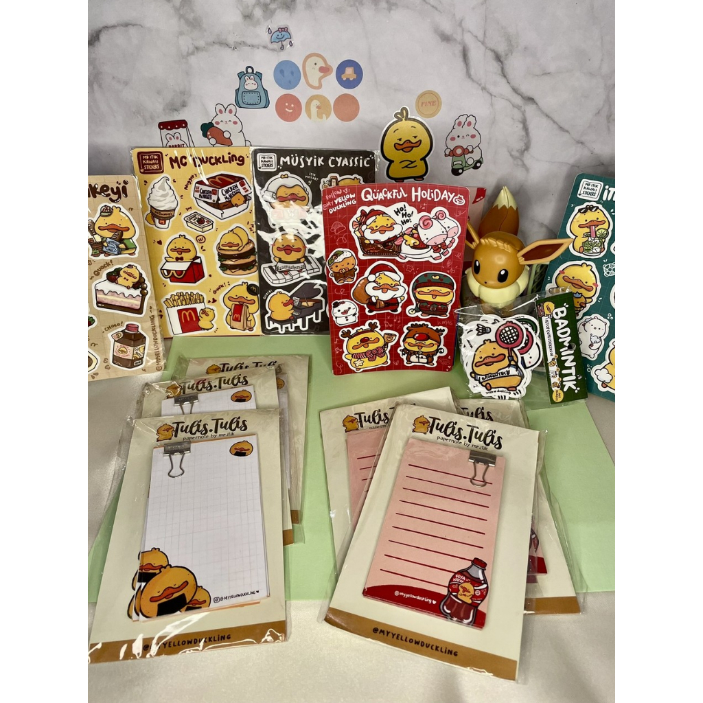 

Mini Notebook / Memopad Itik by Mr. Itik -- Buku Catatan Kecil