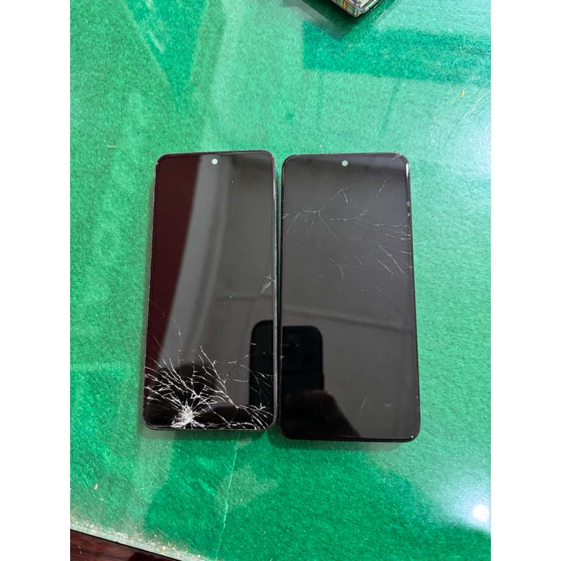 LCD ORIGINAL COPOTAN  PLUS FRAME / BEZZEL XIOMI NOTE 10/NOTE 10S MINUS  TS PECAH