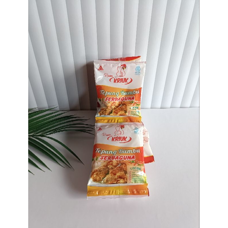 

kriuk tepung bumbu serbaguna rasa kriuk kemasan 40gr