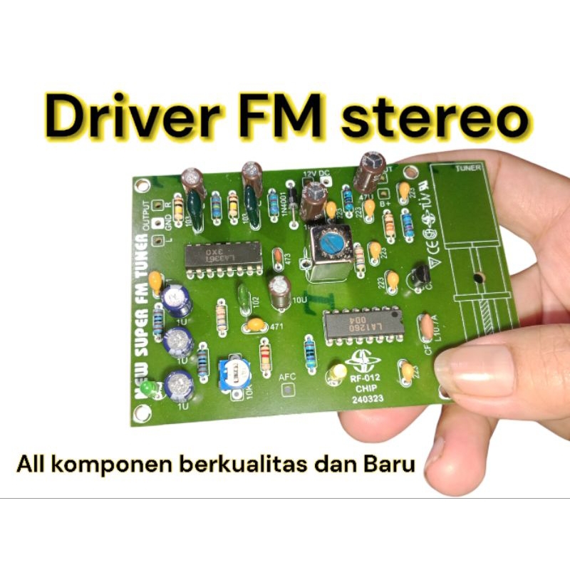 Stereo FM Tuner Radio FM driver