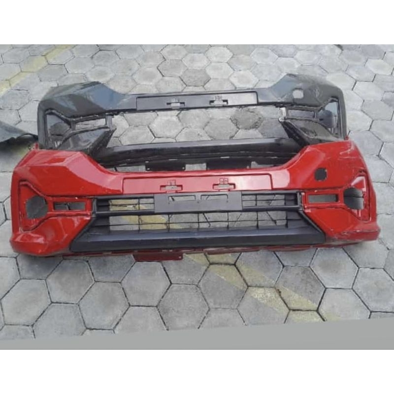 bemper,bumper depan brio 2023_2024