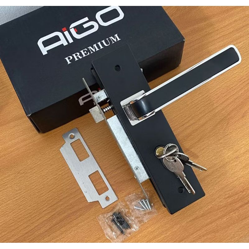 Kunci Pintu Kecil Aigo Premium / Handle Kunci Pintu Kecil Aigo Premium
