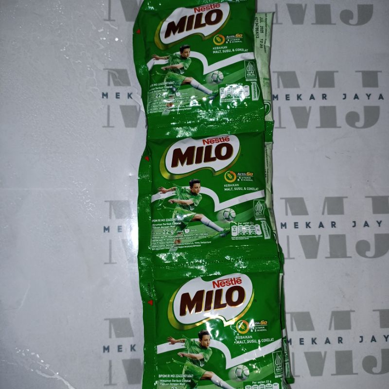 

Milo Sachet renceng Susu Coklat Bubuk 22gram