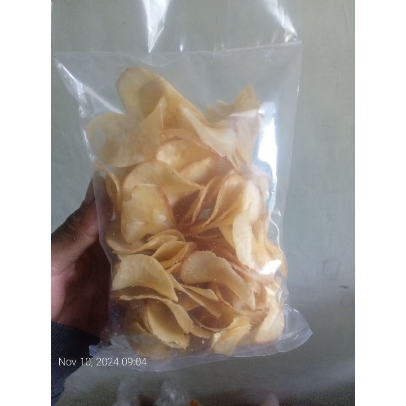 

kripik singkong rasa biasa orijinal