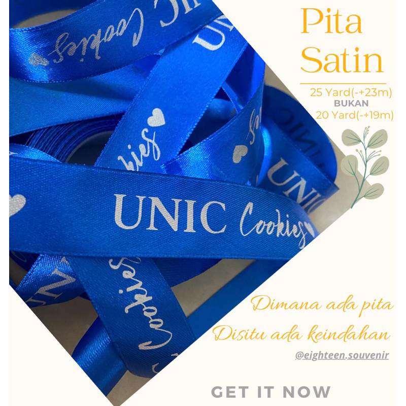 

Pita Satin 2,5cm Custom