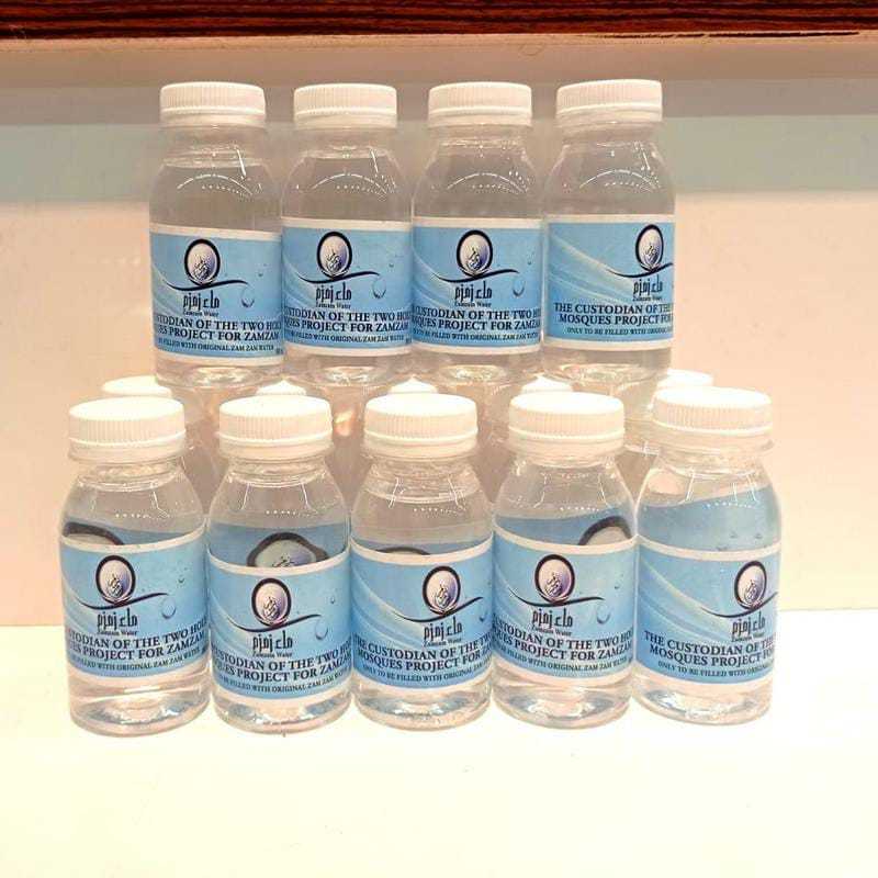 

AIR ZAM ZAM 80 ML BOTOL KECIL ASLI ORIGINAL 100% OLEH OLEH HAJI DAN UMROH