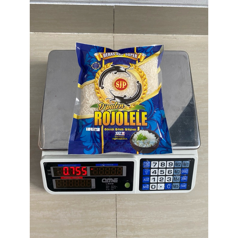 

Beras Premium Rojolele SLYP Super 1 Liter 755gram INSTANT SAMEDAY