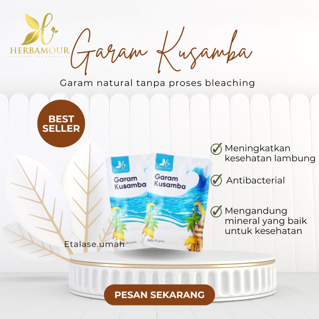 

Garam Kusamba Untuk Kesehatan