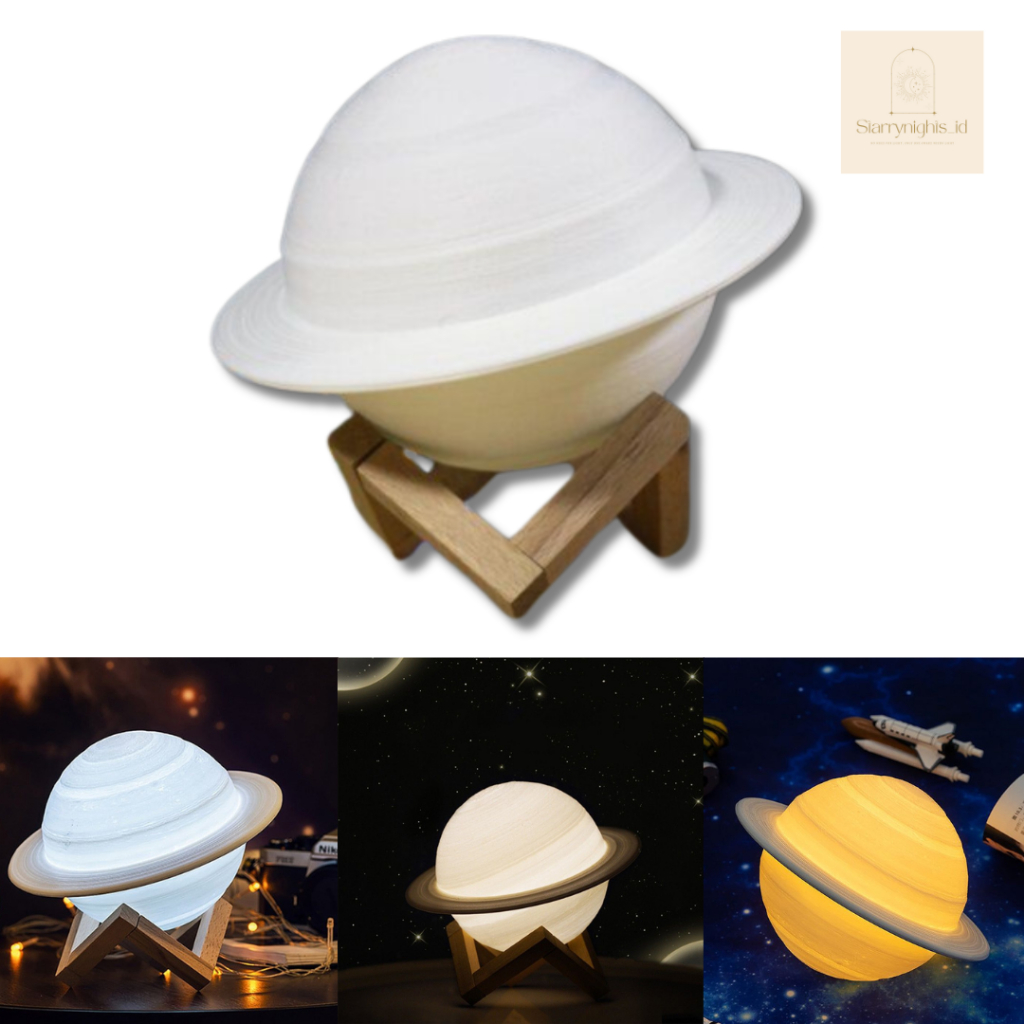 Lampu Tidur Saturnus