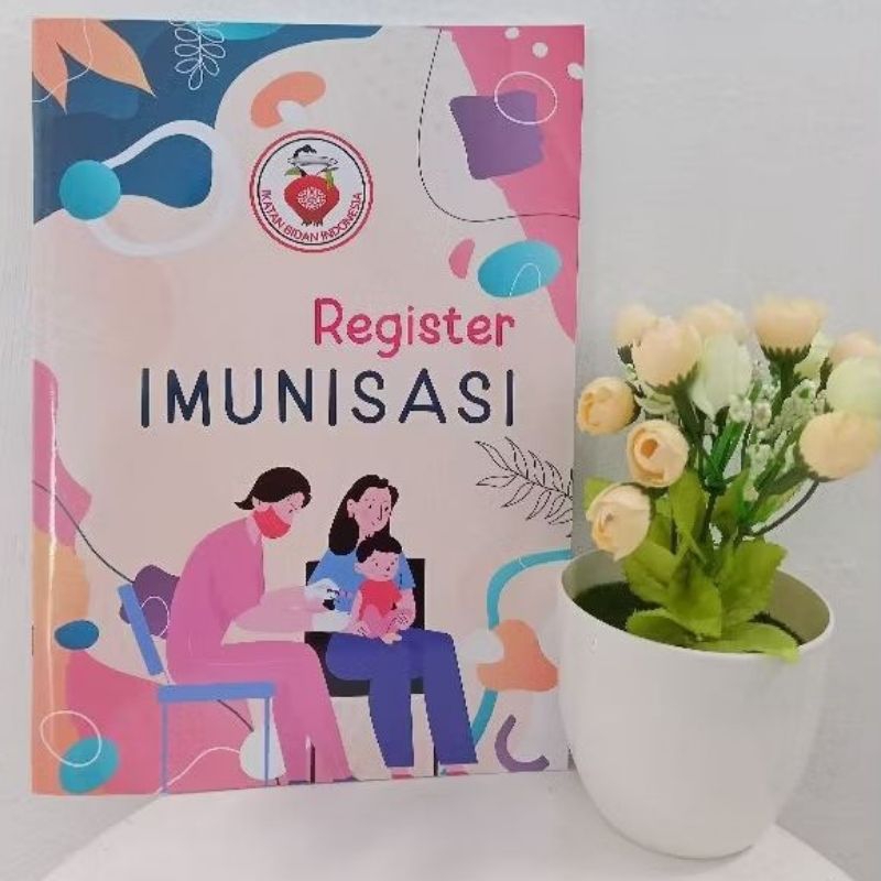 Ready Stok Buku Register Imunisasi