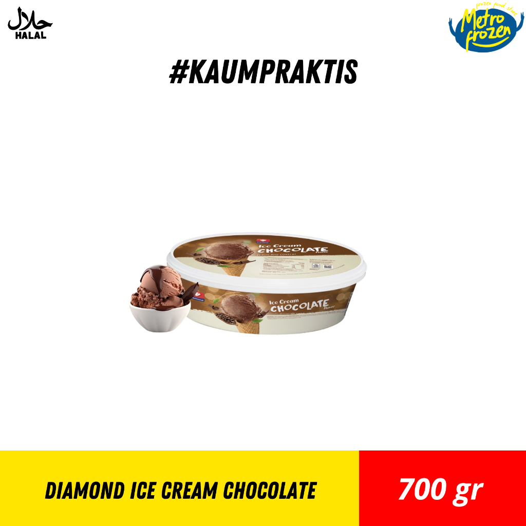 

Diamond Ice Cream Chocolate 700ml