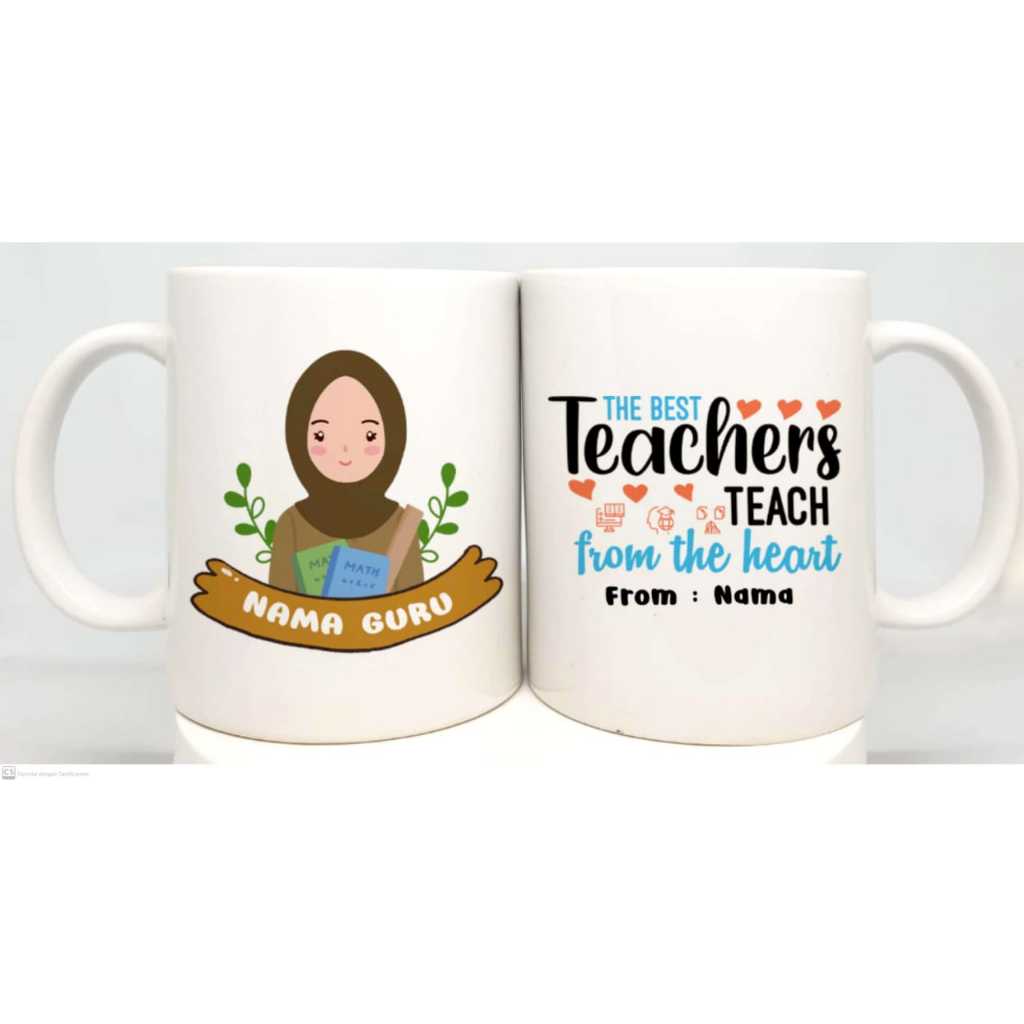Mug Keramik Putih sablon custom | Gelas Mug souvenir Putih  Kaibo
