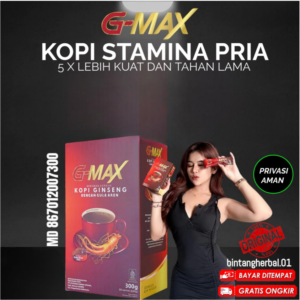 

terlaris bisa cod KOPI G MAX Original Kopi Stamina Pria Dewasa Ginseng Kopi Penunjang Performa