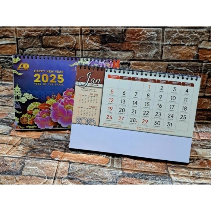 

KALENDER MEJA EXECUTIVE / KALENDER MEJA JUMBO 2025