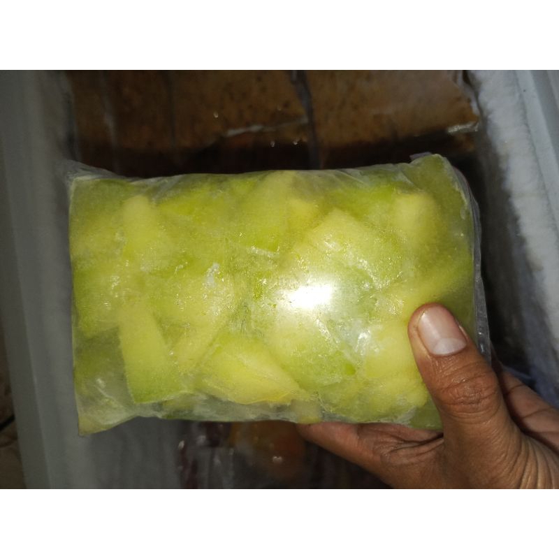 

1KG MELON FROZEN | FROZEN FRUITS | STROBERY FROZEN | BUAH MELON