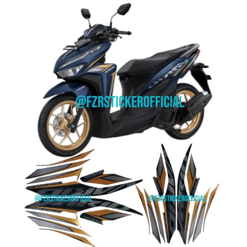 sticker striping list body motor Honda Vario 125 2021