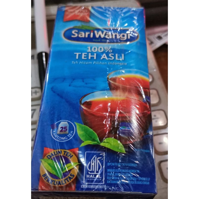 

Teh sari wangi teh asli isi 25pcs