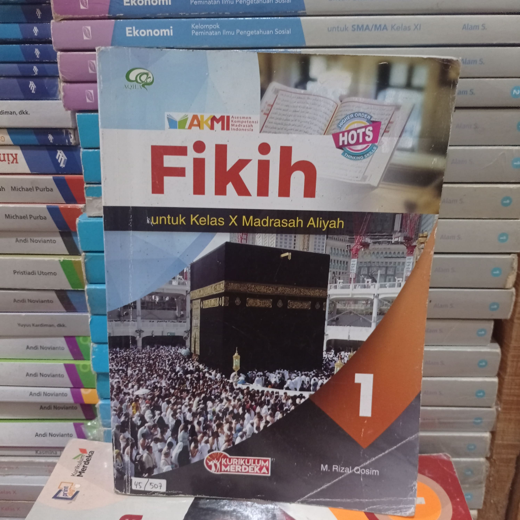 BUKU BEKAS FIKIH KELAS 10 SMA/MAN KURIKULUM  MERDEKA