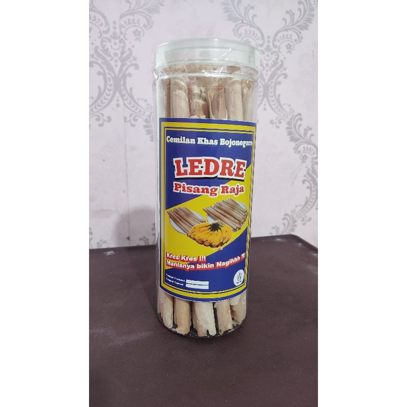 

ledre pisang raja, kemasan 1500ml, isi 30pcs ledre