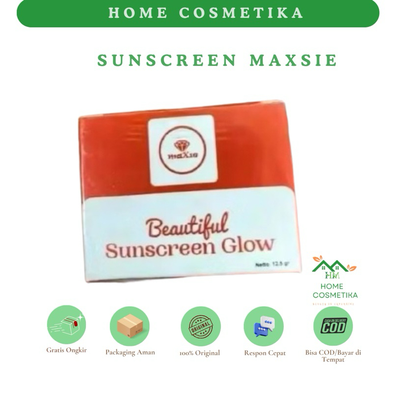 SUNSCREEN MAXIE GLOW BPOM ORIGINAL