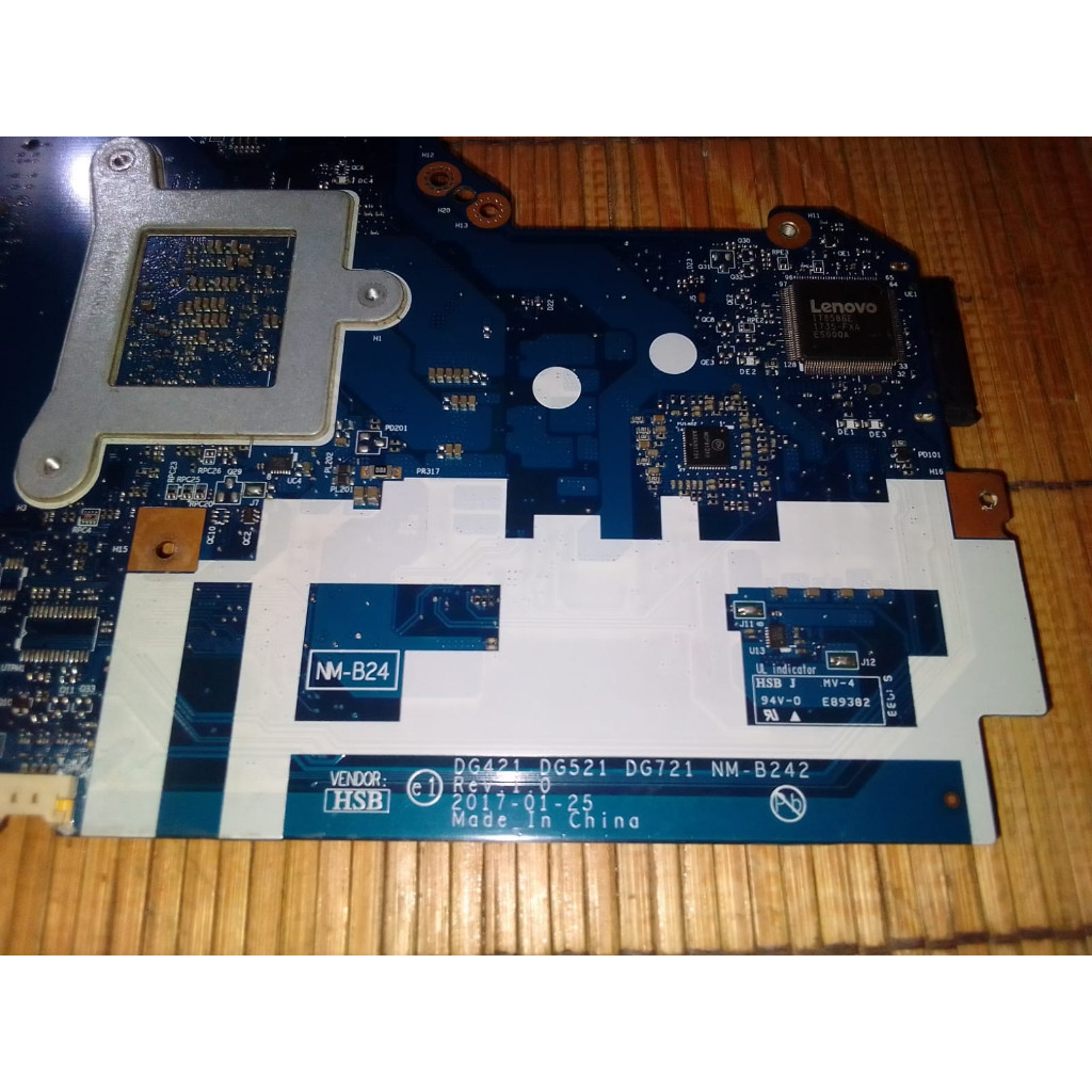 Motherboard Laptop Lenovo Ideapad 320 Intel Core I5-7200u (Bahan Kanibal)