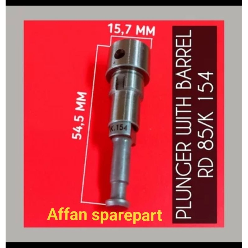 PLUNGER KUBOTA RD 75 - RD 85 UNTUK MESIN KUBOTA RD 75 - RD 85