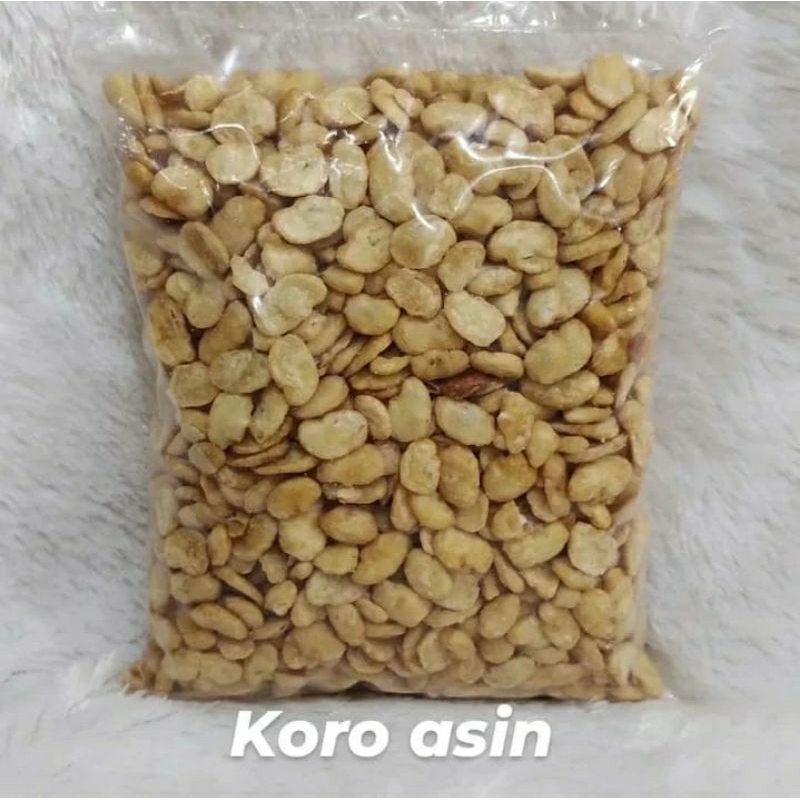 

koro asin 500gr cemilan gurih,cocok dengan segala cuaca