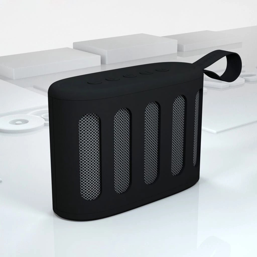 BOOMS BASS L4 Portable Bluetooth Speaker with Pum Stereo 3D Bass