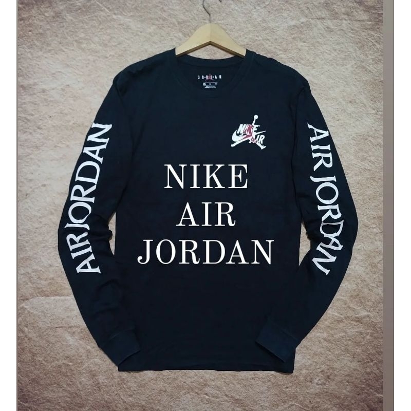 crewneck NIKE AIR JORDAN bahan katun adem recomend bekas/second/preloved