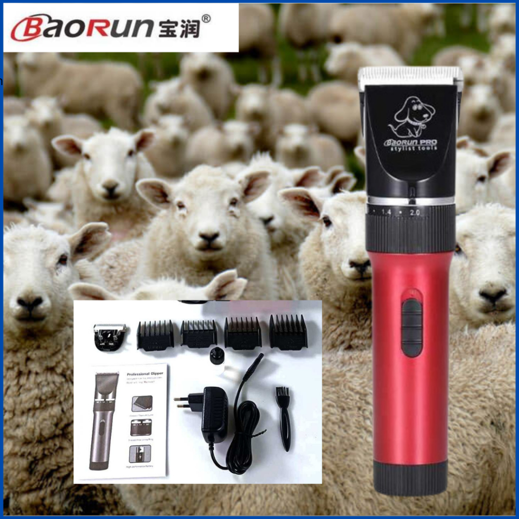 COD P6 BaoRun  Mesin Alat Cukur Bulu hewan domba garut kambing kucing di cas bagus super tajam P6