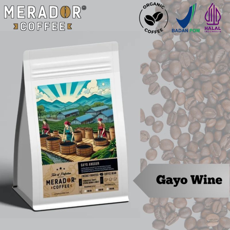

[Merador Coffee] KOPI GAYO ACEH jenis kopi GAYO WINE 35 Hari (646) Espresso