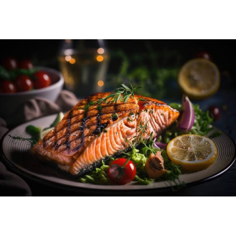 

Ikan Salmon Steak Fresh Frozen 200g | 1000g