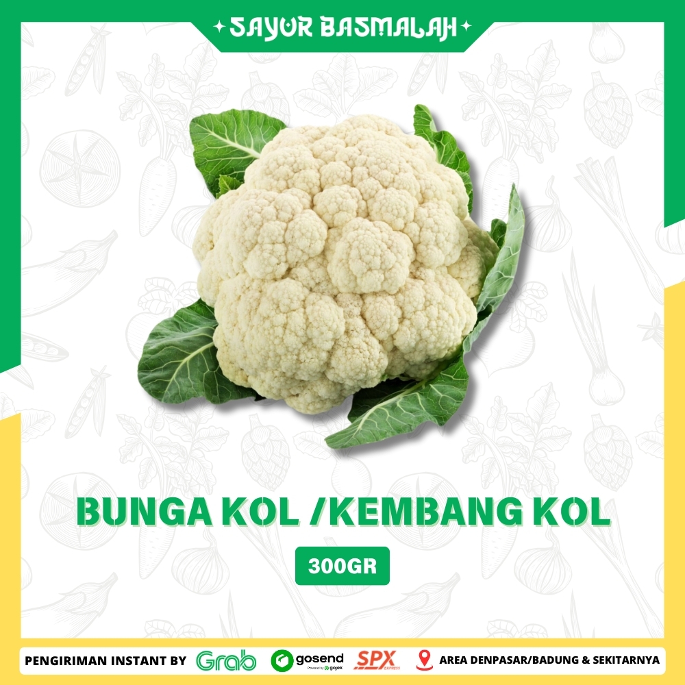 

Bunga Kol 300gr - Sayur Basmalah