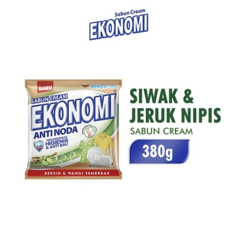 Ekonomi Krim Colek Siwak & Jeruk Nipis 380 gr / Krim Colek Ekonomi Siwak & Jeruk Nipis 900k