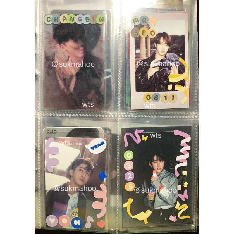 Changbin Photocard | Lenti Lev - Lim Miroh