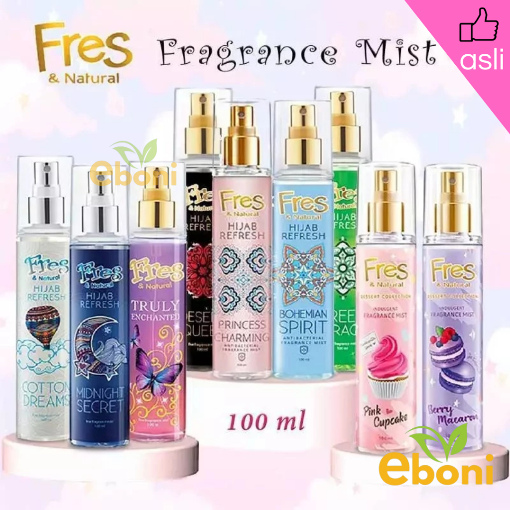 FRESH And Natural Refresh 100 ML BPOM ORIGINAL / Minyak Wangi FRESH Hijab parfume 100 ML