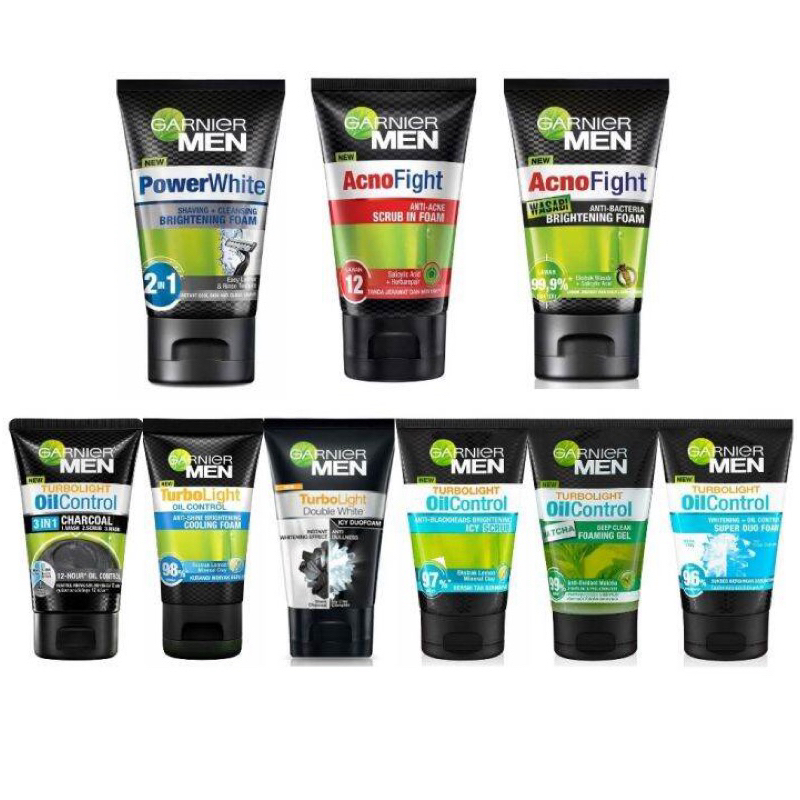 Garnier Men Facial Foam / Sabun Cuci Muka Pria
