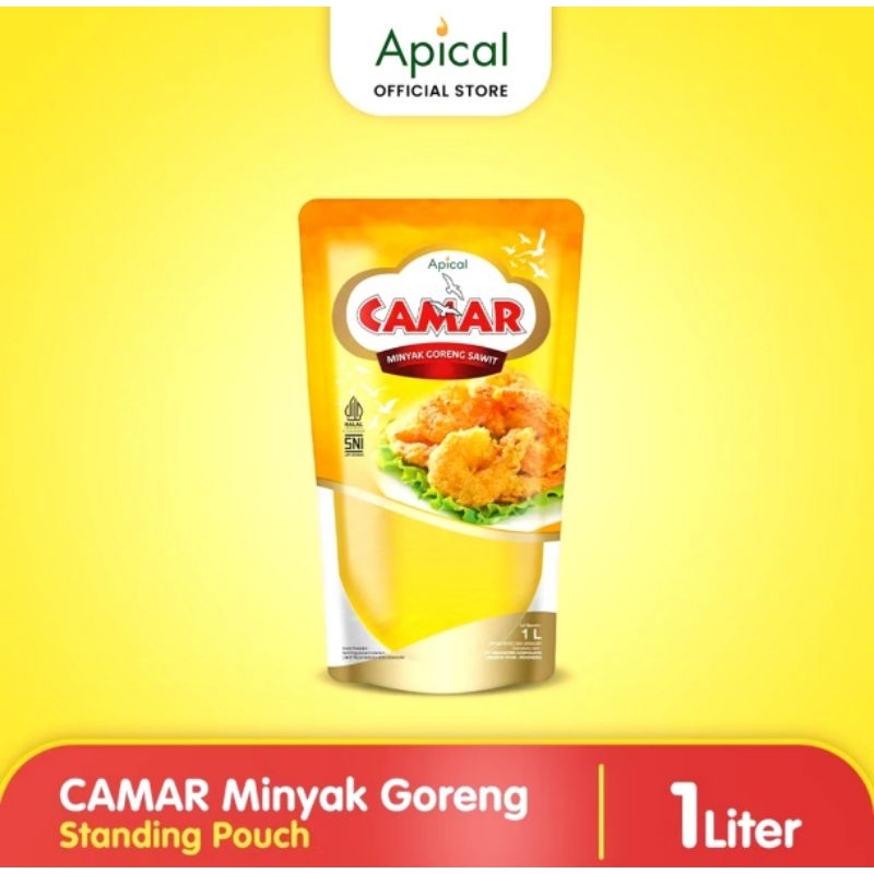 

Minyak Goreng Camar 1 Liter Standing Pouch